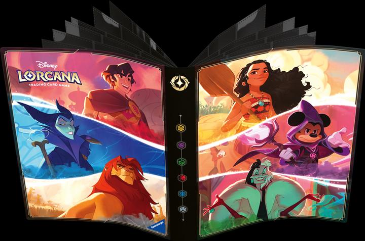 Immagine prodotto Ravensburger Gioco di Carte Collezionabili Disney Lorcana: Set 5-8 - Cartella da collezione motivo A