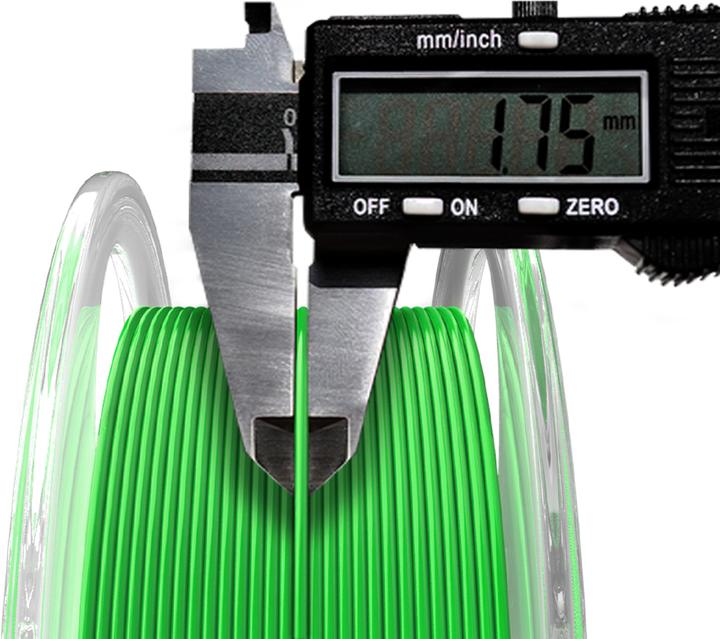 Actual product image AzureFilm Filament (PETG, 1.75 mm, 1000 g, Green)