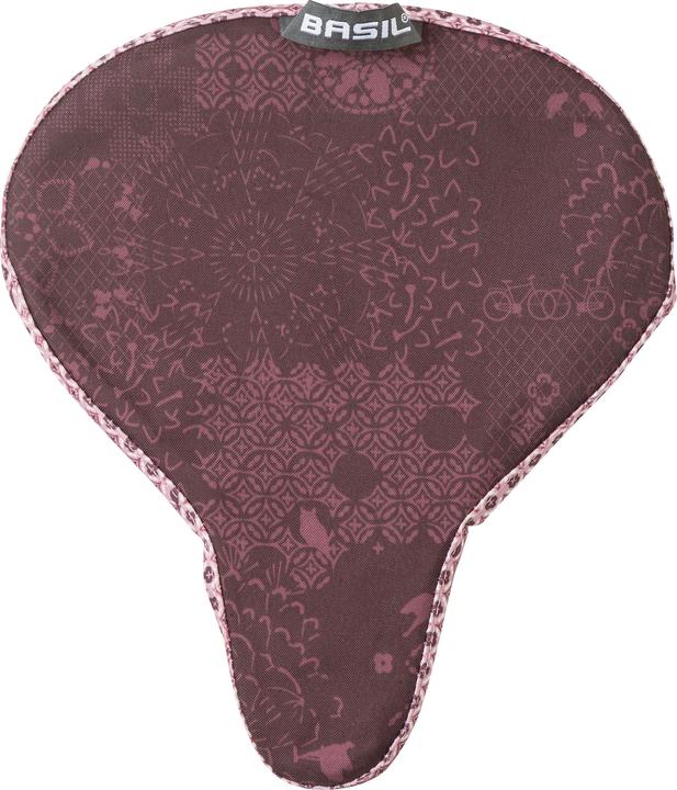 Basil Bicycle Saddle Bohème Saddle Cover Red