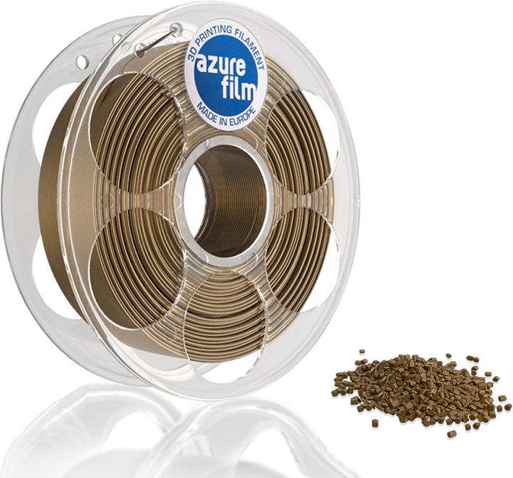 Produktbild AzureFilm Filament (PLA, 1.75 mm, 1000 g, Gold)