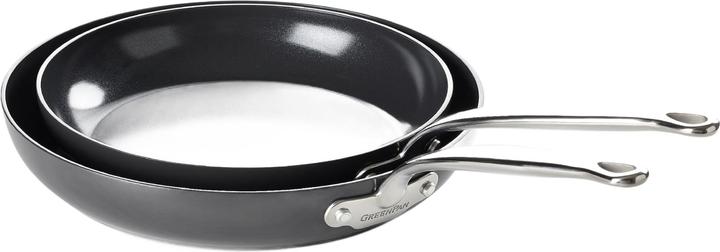 Greenpan Barcelona Infinity Pro Koekenpannenset (Kit de palettes) (28 cm, Poêle à frire, Aluminium)