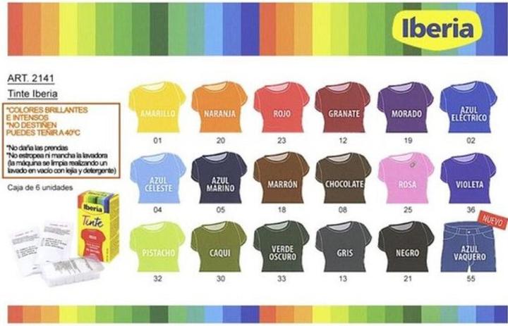 Actual product image Iberia Garment Dye - Dark Green (1227285, Ink Ropa No Destiñe 40 Verde Oscuro)