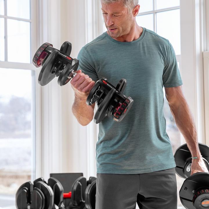 Actual product image Bowflex Selecttech 1090i dumbbell system (1 x 4 kg - 41 kg)