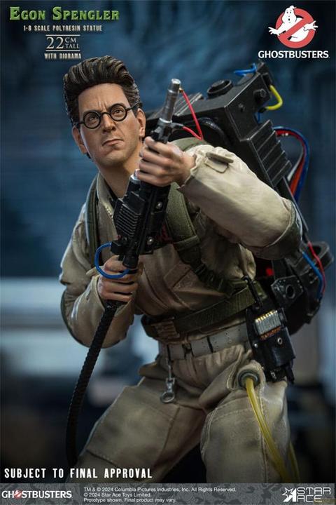 Actual product image Star Ace Toys Ghostbusters statuette resin 1/8 Egon Spengler 22 cm