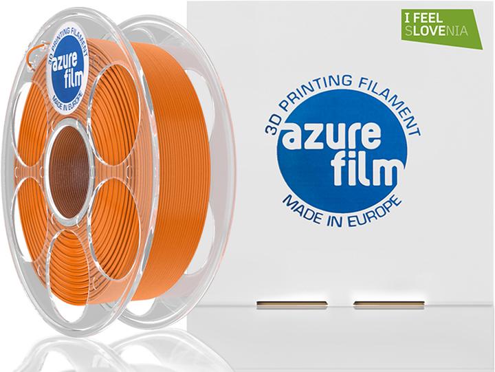 Actual product image AzureFilm Filament (PETG, 1.75 mm, 1000 g, Orange)
