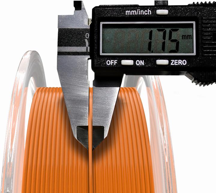Actual product image AzureFilm Filament (PETG, 1.75 mm, 1000 g, Orange)