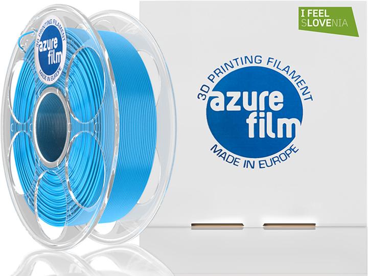 Actual product image AzureFilm Filament (PETG, 1.75 mm, 1000 g, Blue)