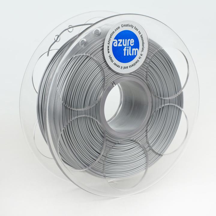 Actual product image AzureFilm Filament (PLA, 1.75 mm, 1000 g, Silver)