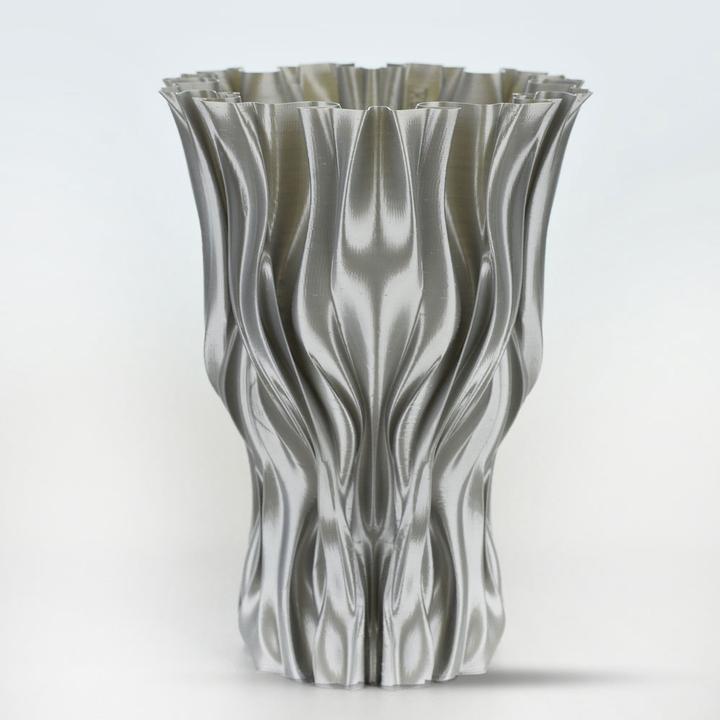 Actual product image AzureFilm Filament (PLA, 1.75 mm, 1000 g, Silver)