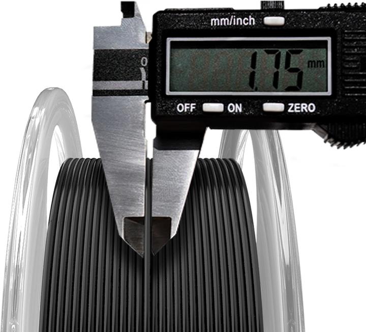 Immagine prodotto AzureFilm Filamento (ASA, 1.75 mm, 1000 g, Nero)