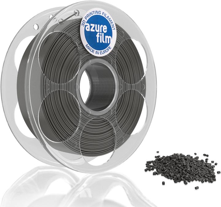 Actual product image AzureFilm Filament (PETG, 1.75 mm, 1000 g, Grey)