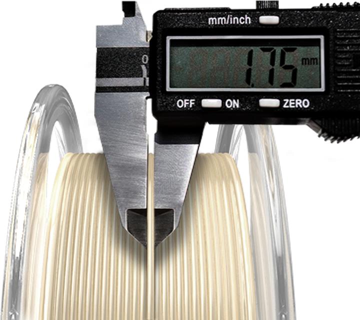 Actual product image AzureFilm Filament (PLA, 1.75 mm, 1000 g, Transparent)