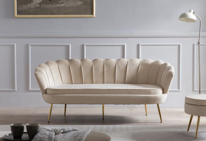 Image du produit SalesFever Canapé coquille 3 places beige (3 places)