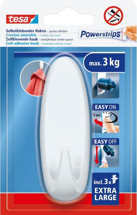 tesa Powerstrips adhesive hook XL