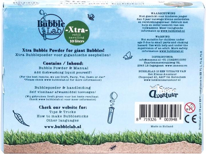Produktbild Bubblelab Seifenblasen Pulver (10 Liter)