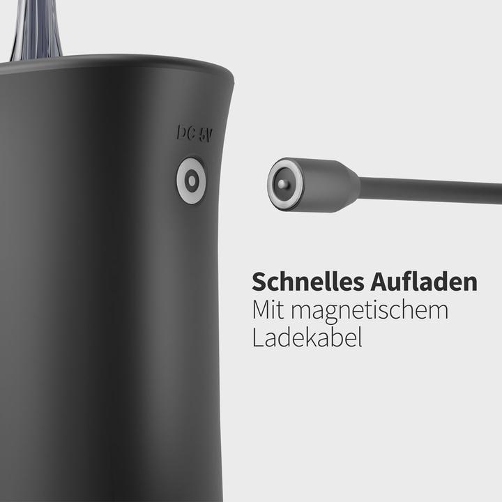 Actual product image Zahnheld Oral irrigator Aquadent Black