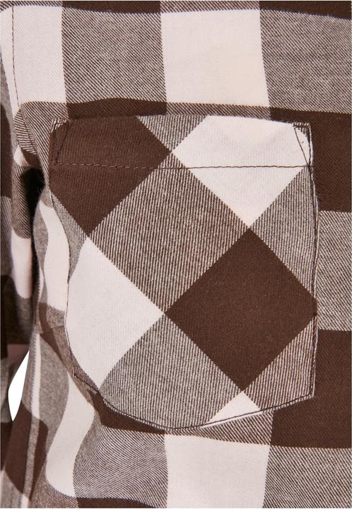 Produktbild Urban Classics Ladies Turnup Checked Flanell Shirt - 1180 (4XL)