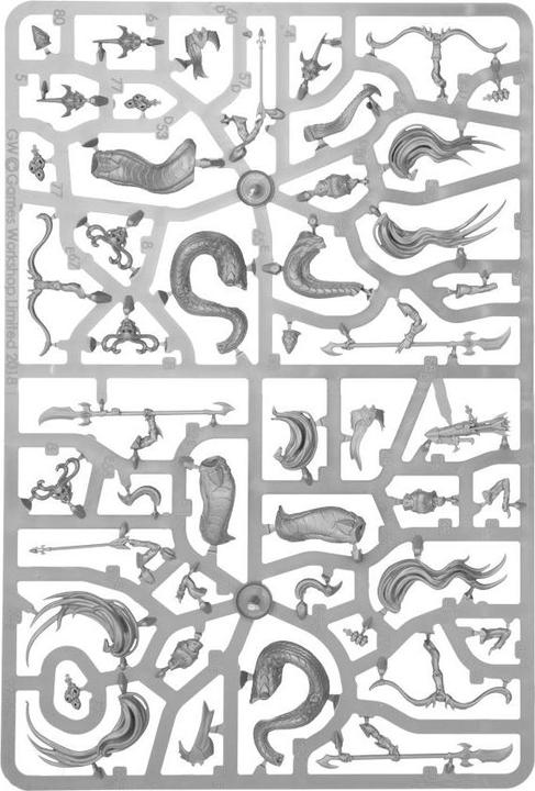 Image du produit Games Workshop Warhammer Age of Sigmar - Filles de Khaine Melusai (Matières plastiques)