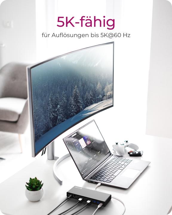 Produktbild Icy Box IB-DK2245AC (USB-C, 13 Ports)