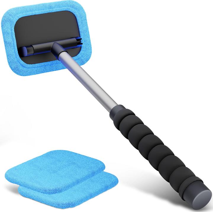 Produktbild Walser Scheibenreiniger teleskopierbar 26-42 cm inkl. 2 Mikrofaserpads