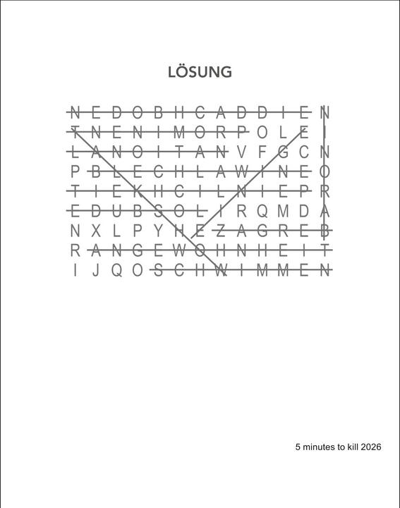 Actual product image Harenberg 5 minutes to kill Tagesabreisskalender 2026 - Der Rätselkalender gegen die langweiligsten Minuten (11 x 14 cm, German)