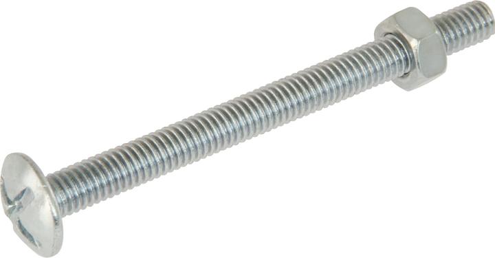 Produktbild Suki Flachrundschraube M6x80mm (10 Schrauben pro Stück)