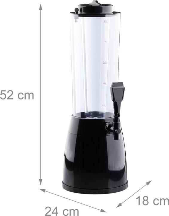 Actual product image Relaxdays Beer column