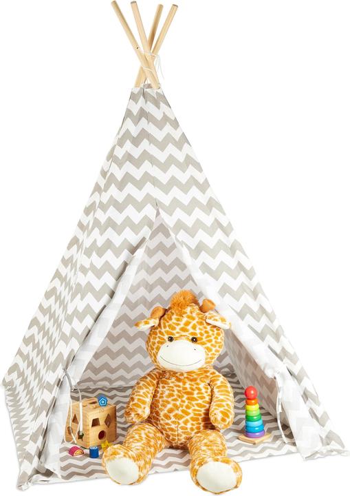 Produktbild Relaxdays Tipi Zelt