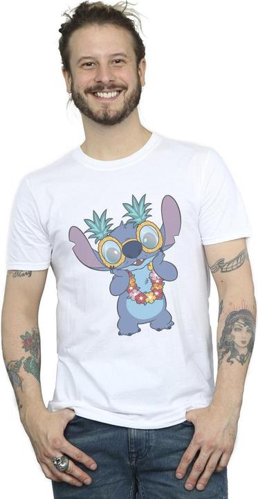 Immagine prodotto Disney Lilo And Stitch Tropical Fun Maglietta Uomo (5XL)