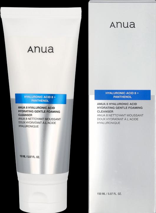 Actual product image Anua - 8 Hyaluronic Acid Hydrating Gentle Foaming Cleanser - 150 ml (Foam, 150 ml)