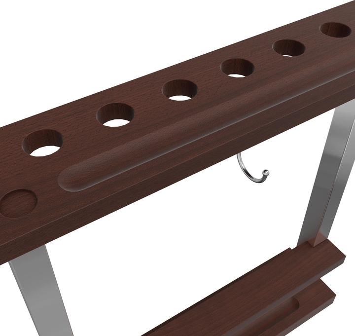 Actual product image Stradivari Francesca cue rack