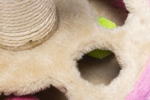 Actual product image Beeztees Bz Hide+Seek Cat Tree Gotcha (40 cm, beige pink)
