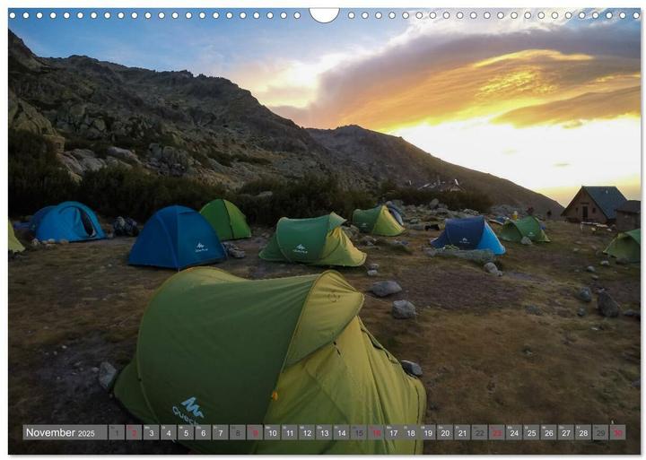 Actual product image Weitwandern auf Korsika GR 20 (Wandkalender 2025 DIN A3 quer), Monatskalender (A3, German)