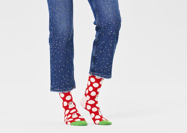 Actual product image Happy Socks Big Dot Snowman (Single pack, 41 - 46)