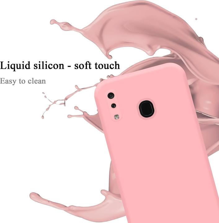 Immagine prodotto Cadorabo Copertura della cassa del silicone liquido TPU (Samsung Galaxy A20, Samsung Galaxy M10s, TCL A30)