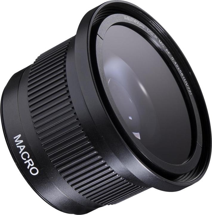 Actual product image Walimex Macro Fisheye Attachment Lens 0.42x58