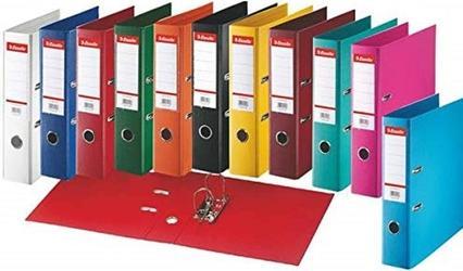 Immagine prodotto Dymo Cartella di plastica standard, DIN A4, 50 mm, verde Copertina laminata internamente ed esternamente (A4, 50 mm, 1 Pezzo/i)