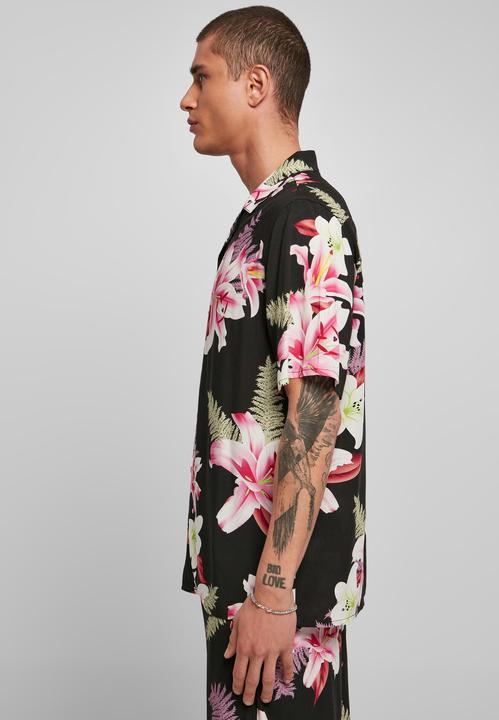 Produktbild Urban Classics Viscose AOP Resort Shirt (S)