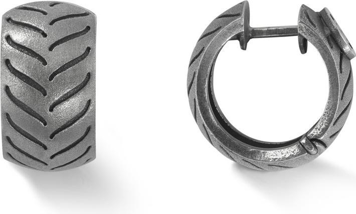 Bikergold Kreolen Tire Fat (Silber 925)
