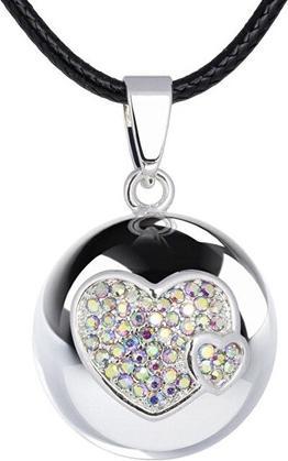 Bell MUMMY - WomenÂ's necklace Jingle Hearts BH20 (L)