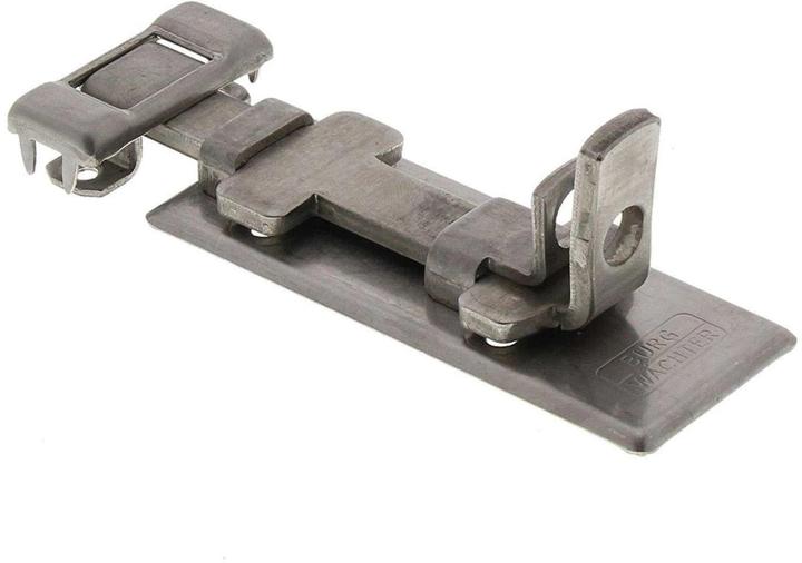 Burg Wächter Armoured bolt with lock (Lock bolt straight, 1 pcs.)