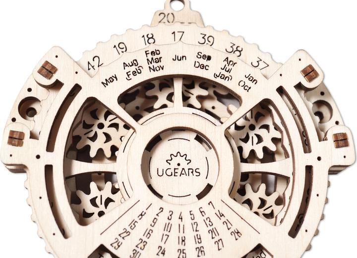 Actual product image Ugears Mechanical calendar