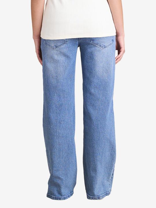 Produktbild Envie de Fraise Weite Umstandsjeans mit Seamless-Einsatz, mit Recycling-Baumwolle (36)