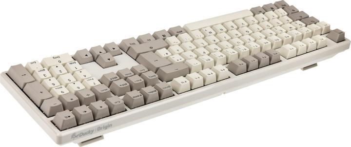 Actual product image Ducky Origin Vintage Gaming Keyboard, Cherry MX-Black (DE, Cable)