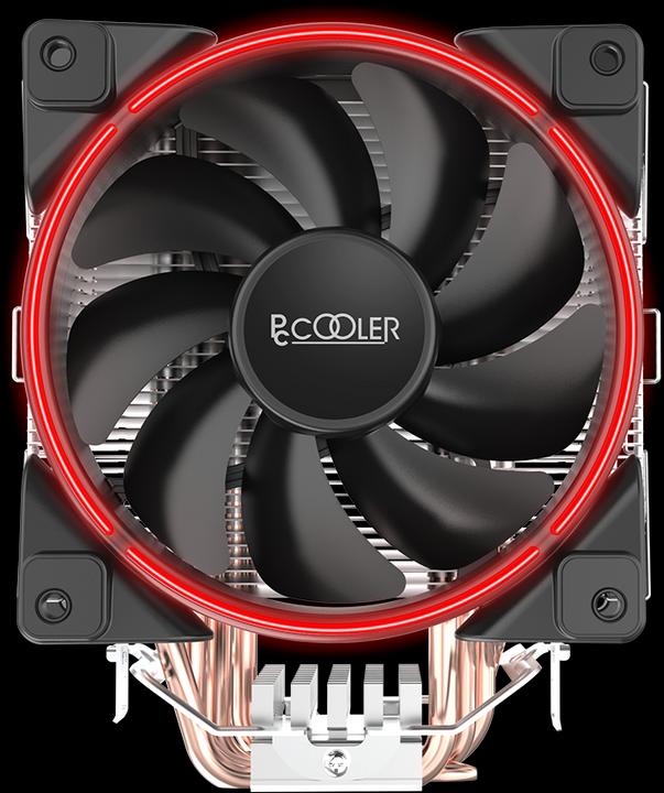 Actual product image Pccooler GI-X5R Corona Red (148 mm)