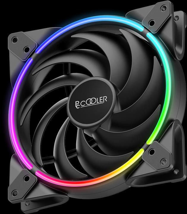 Actual product image Pccooler Corona Max 140mm FRGB (140 mm, 1 x)