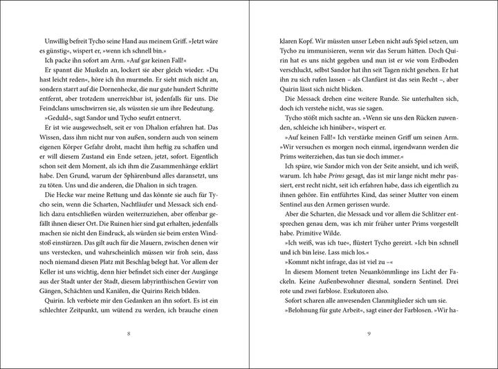 Actual product image Eleria (Band 3) - Die Vernichteten (German, Ursula Poznanski, Loewe books for young people, 2022)