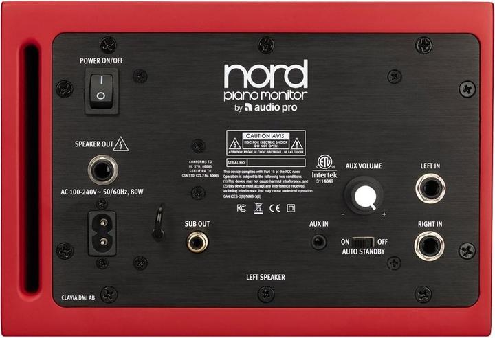Produktbild Nord Piano Monitor V2 (Aktiv, Paar, 2x 80 W)