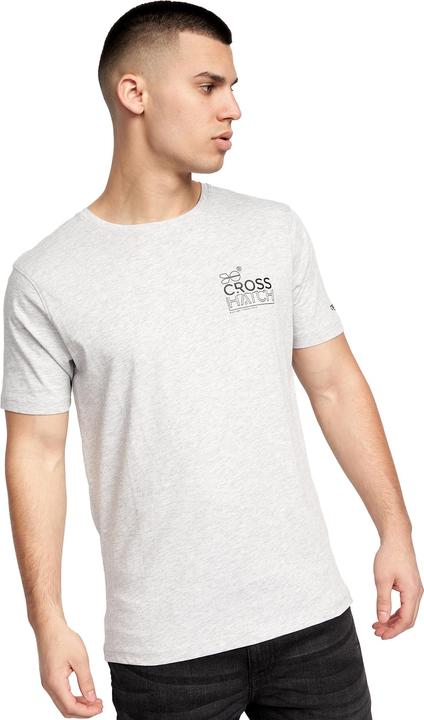 Actual product image Crosshatch Mens Pentan T-Shirt (Pack of 2) (L)