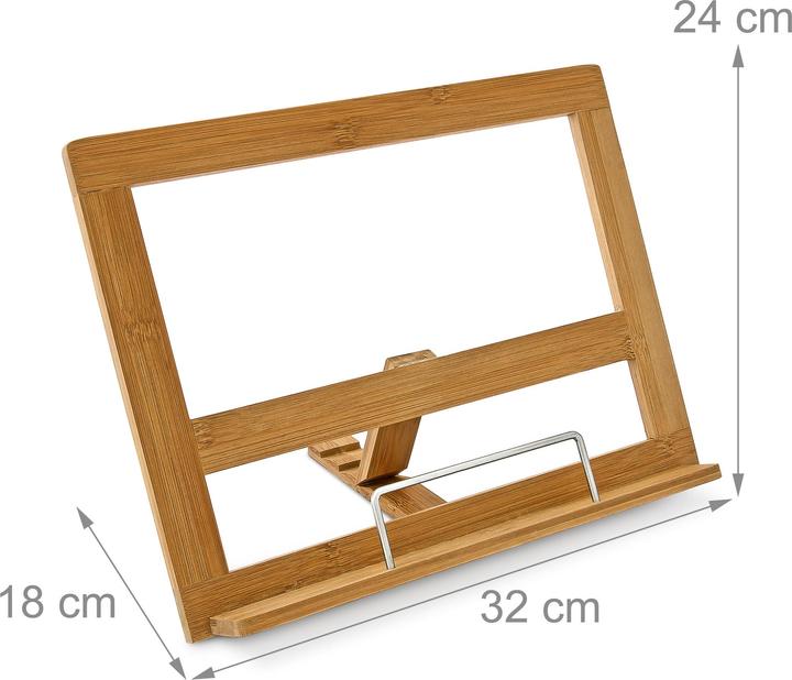 Immagine prodotto Relaxdays Leggio (32 x 18 x 24 cm)
